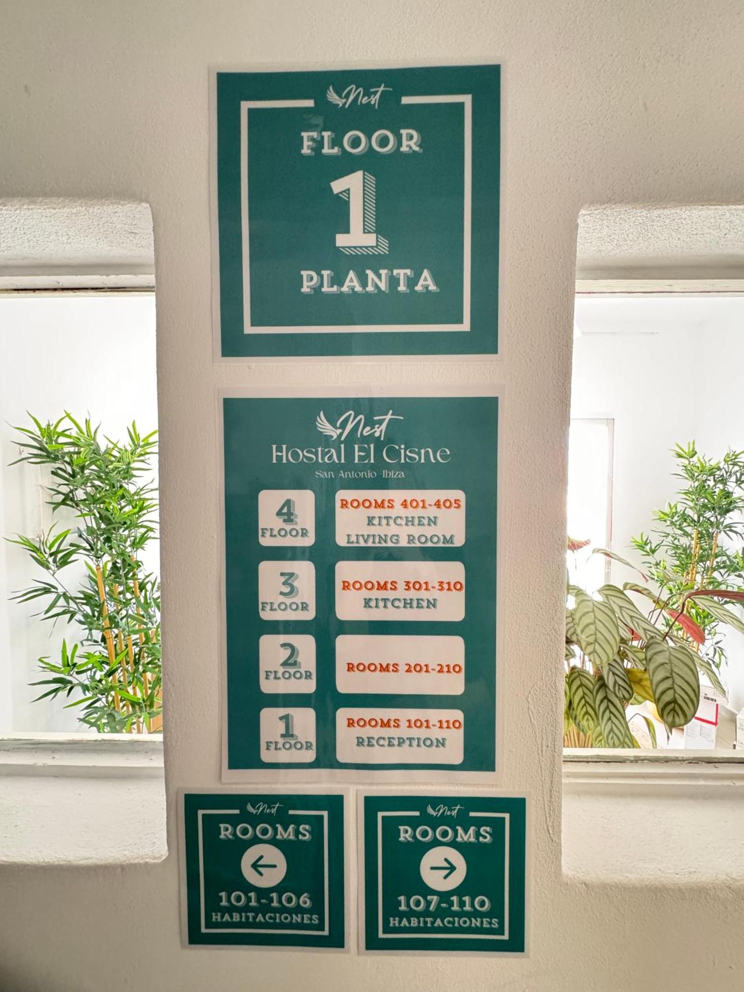 Hostal Cisne Hotel San Antonio  Kültér fotó